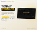 The Tenant Screener Pro — interactive tenant screening toolkit for landlords, cover