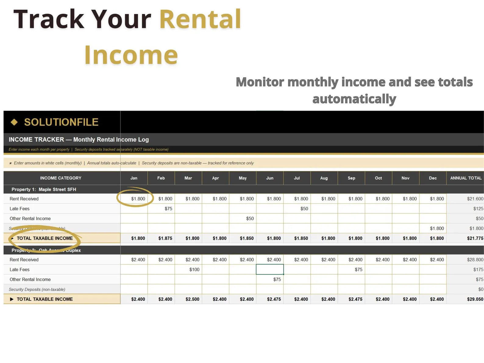 Landlord tax spreadsheet — depreciation calculator and tax savings estimator
